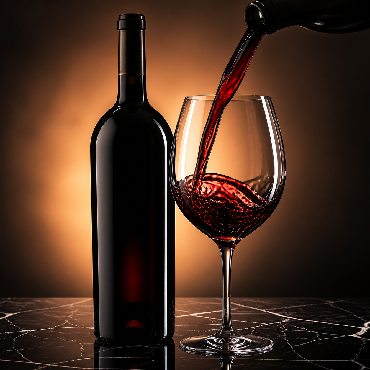 Wine & Spirits product photography example